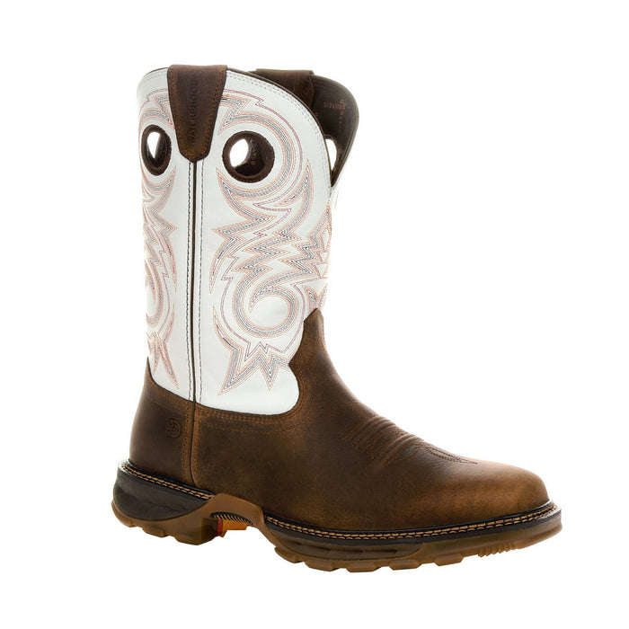 Men's Maverick XP Chocolate and White 11in Work Boots
