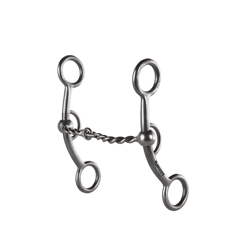 Twisted Wire Lil Circle Gag Bit