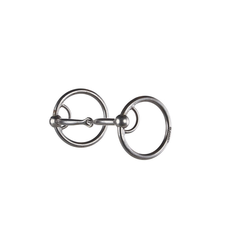 Smooth Locked O Ring Snaffle Bit