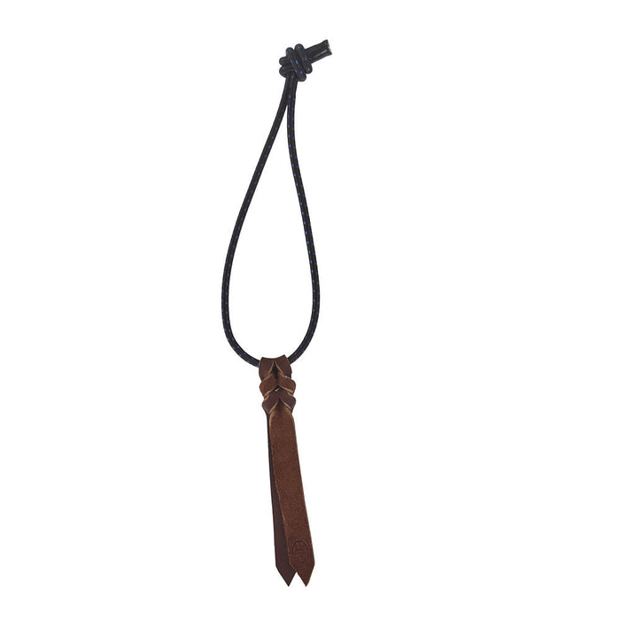 Black Blue Pinstripe Rope Bungee Strap