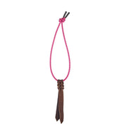 Neon Pink Pinstripe Rope Bungee Strap