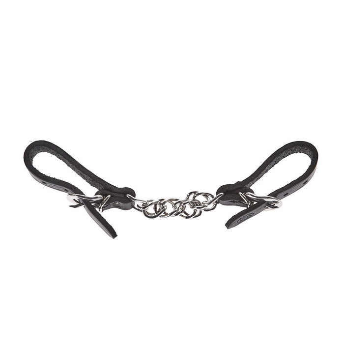 Black Flat Stainless Steel Curb Chain