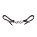 Black Flat Stainless Steel Curb Chain
