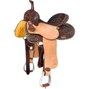 Dark Oil Austin 13in Youth Barrel Saddle
