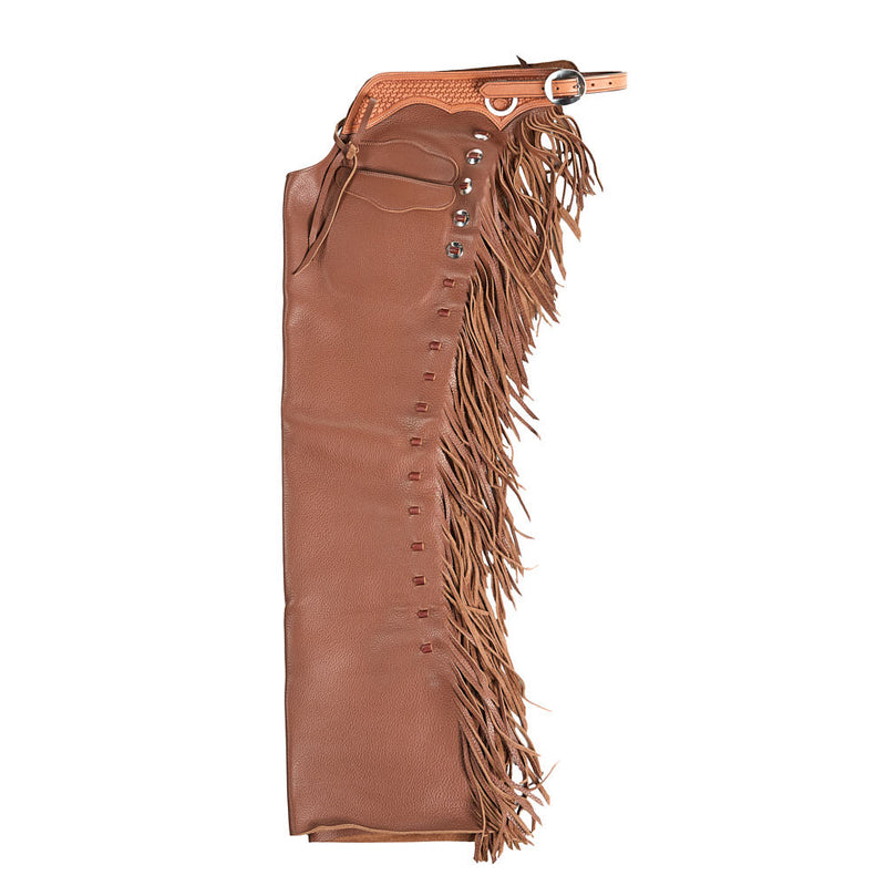 Whiskey Smooth Out Tie Front Puncher Chaps