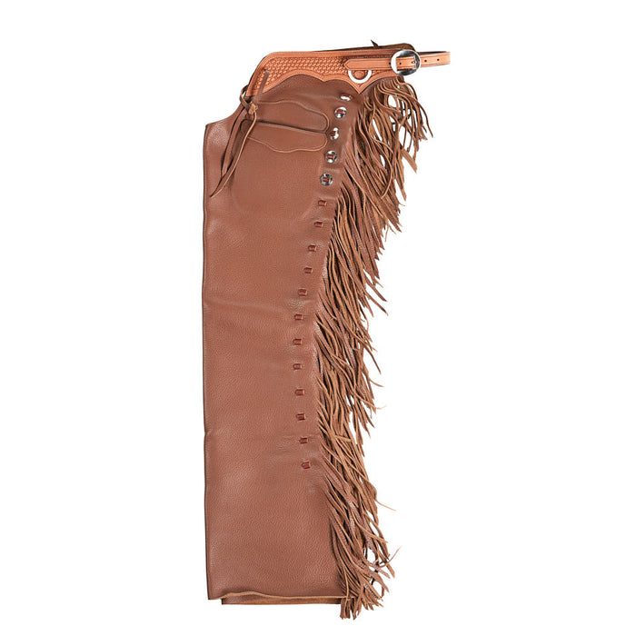 Whiskey Smooth Out Tie Front Puncher Chaps