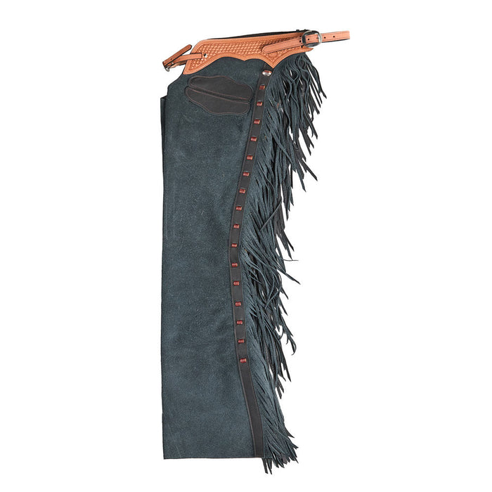 Blue Jean Roughout Borderline Chaps