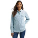 Women's Bleached Denim Shirt