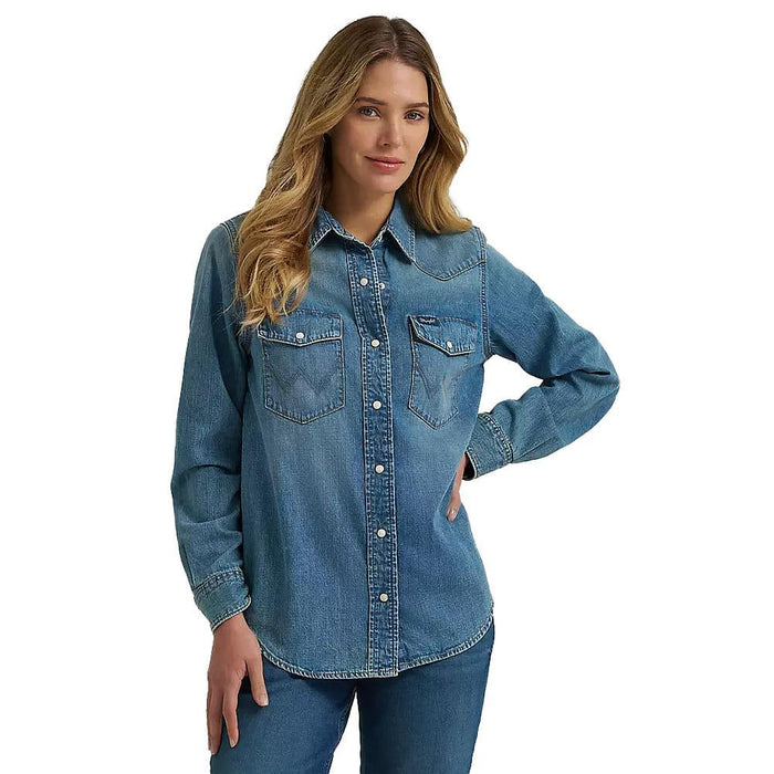 Women's Tint Denim Shirt