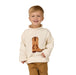 Boy's White Cowboy Boot Sweater