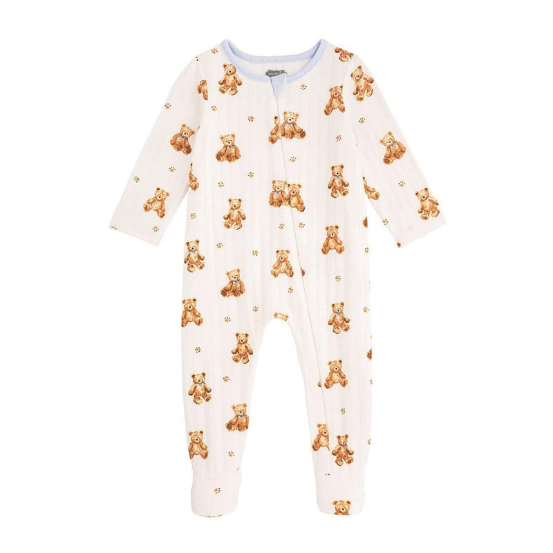 Boy's Teddy Bear Print Sleeper