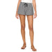Women's BlackWhite Avery Gingham Shorts