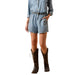 Women's Summer Medium Blue Shorts