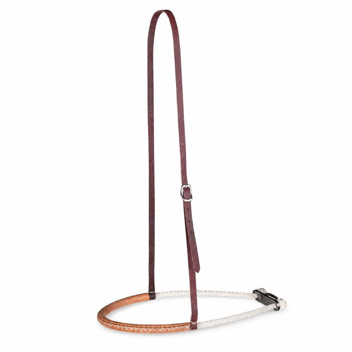 Leather Covered Single Rope Noseband