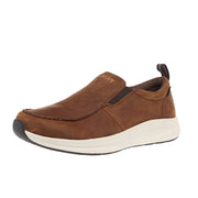 Men's Buckeye Slip on Waterproof Tan Bark Casual Shoe