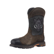Men's WorkHog Full Boar 11in Brown Waterproof Composite Toe Work Boot