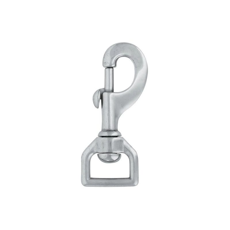 5/8in Stainless Steel Flat Swivel Snap