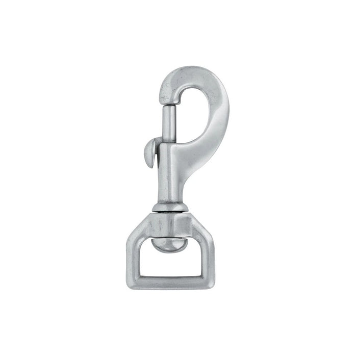 5/8in Stainless Steel Flat Swivel Snap