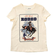 Girl's Cream All Girl Rodeo Tee Shirt