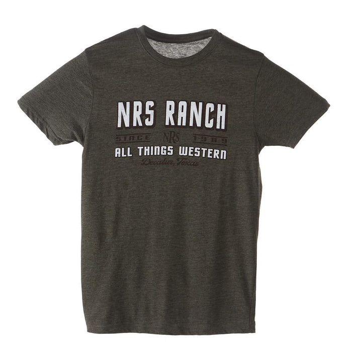 Ranch Since 1989 Heather Olive Tee Shirt