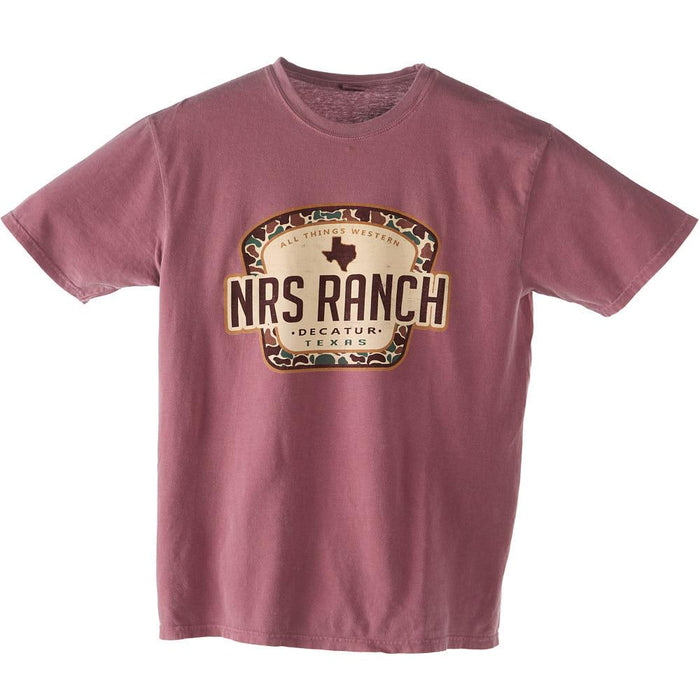 Ranch Decatur Red Sand Camo Logo Tee Shirt