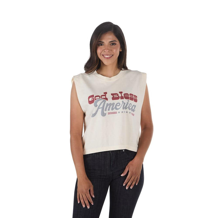 God Bless America Muscle Tank