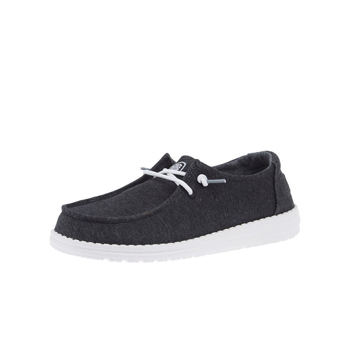 Women's Wendy Stretch Black Jersey Casual