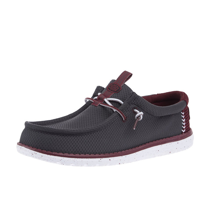Men's Wally Varsity Huddle Black Casual