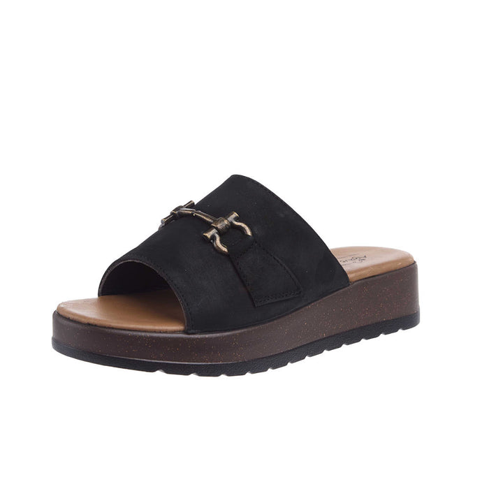 Women's Abilene Black Wedge Sandal
