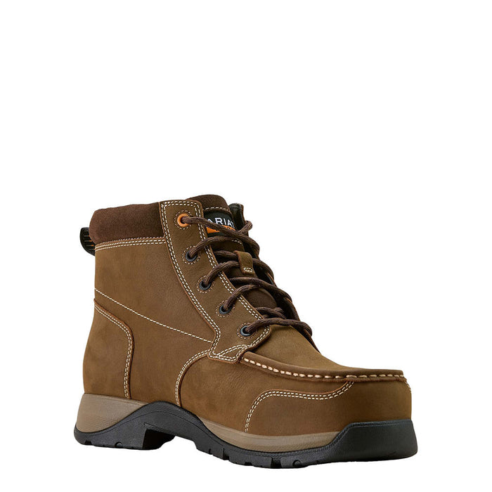 Men's Edge Chukka 6in Brown Composite Toe Work Boot