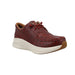 Women's FeatherRio Red Floral Embossed Casual