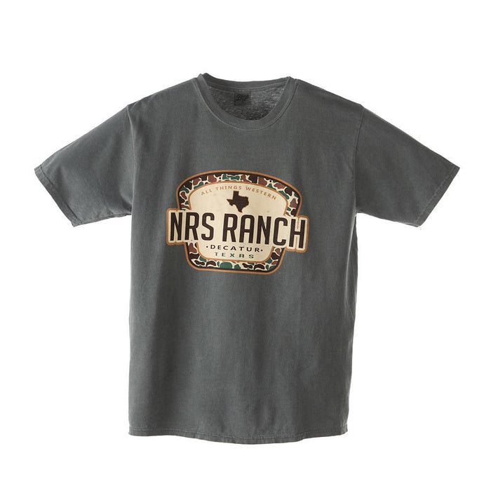 Ranch Decatur Olive Camo Logo Tee Shirt