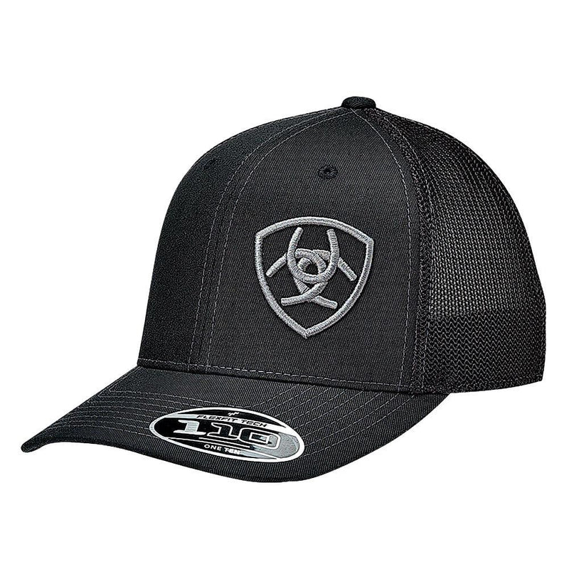 Men's All Black Mesh Cap