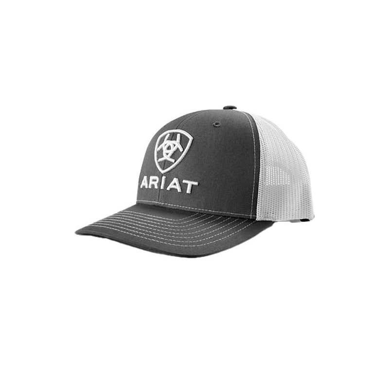 Embroidered Logo Grey Cap
