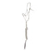 Timeless Platinum Halter with Platinum Lead Rope
