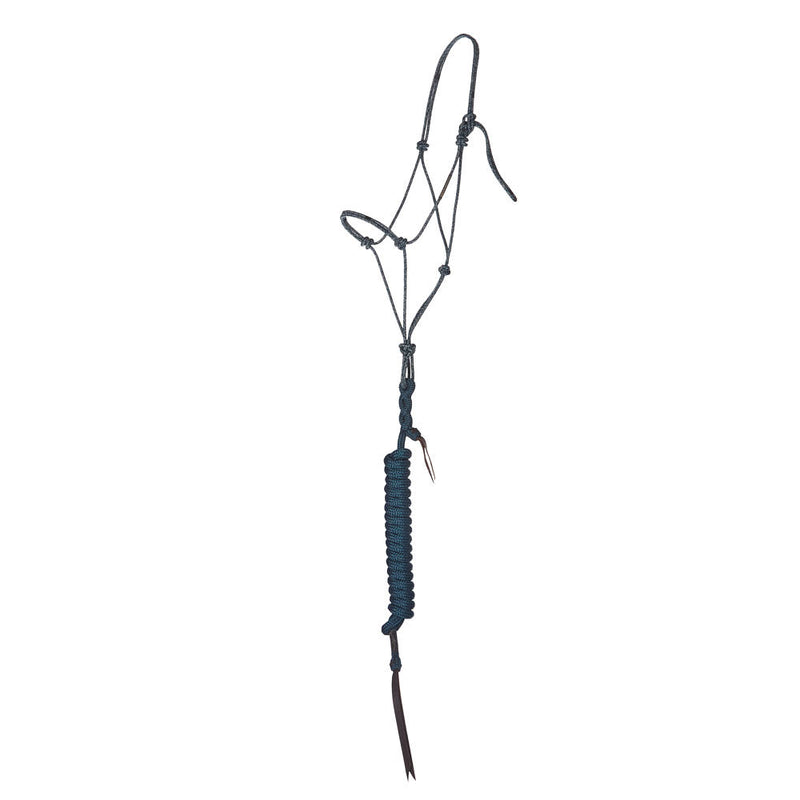 Timeless Saphire Halter with Steel Blue lead Rope