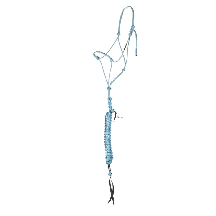 Timeless Light Blue Halter with Light blue Lead Rope