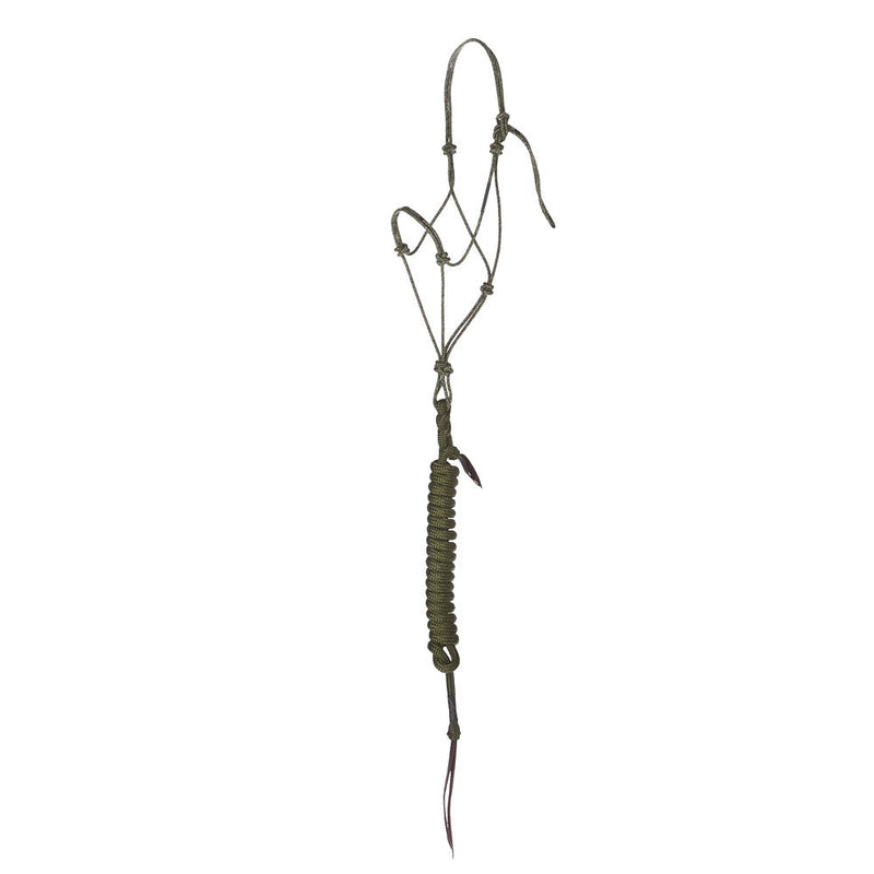 Timeless Olive Halter with Olive Lead Rope