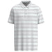 Men's White Cowboy Golf Stripe Polo