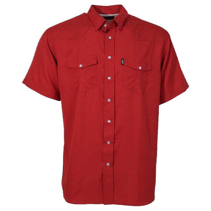 Men's Red Sol Short Sleeve Shirt