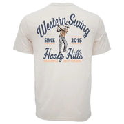 Men's Cream Cowboy Swing Tee Shirt