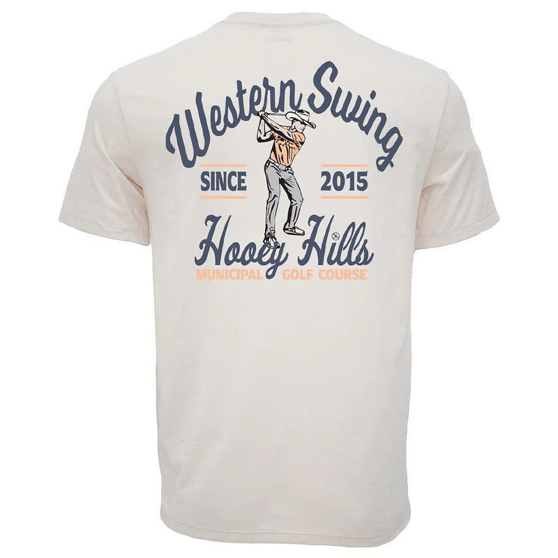Men's Cream Cowboy Swing Tee Shirt