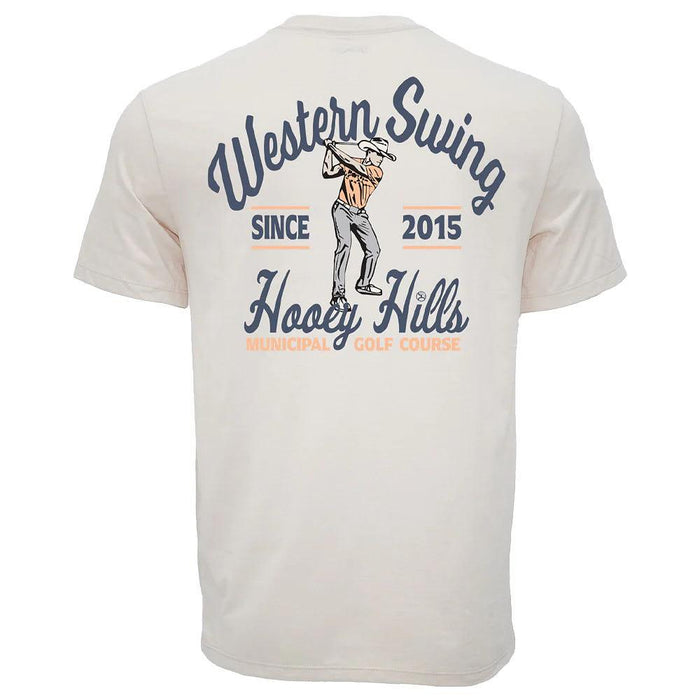 Men's Cream Cowboy Swing Tee Shirt