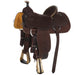 14.5in Roughout Chocolate Hard Seat