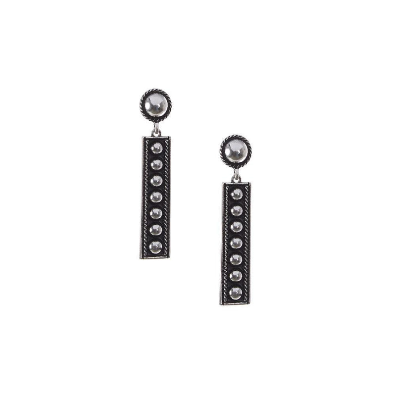 Studded Bar Earrings