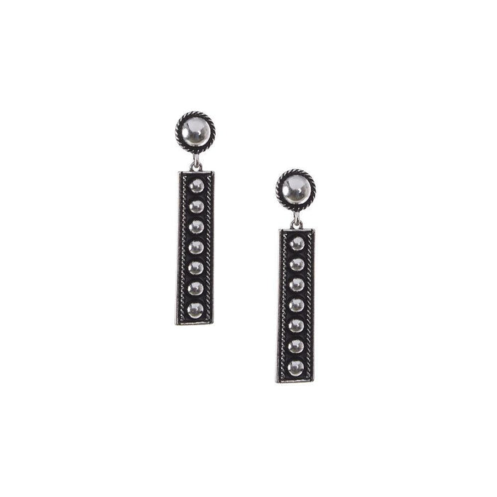 Studded Bar Earrings