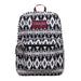Black Aztec Printed Backpack