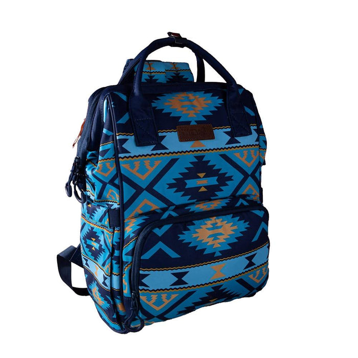Navy Aztec Callie Backpack