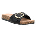 Women's Black Road Trip Slide
