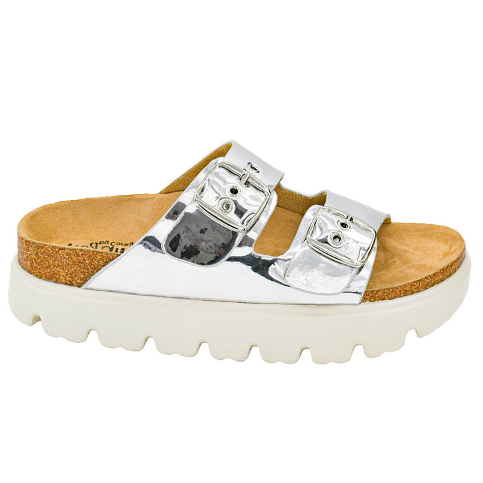 Women's Silver Metallic Rumor Has It Sandal